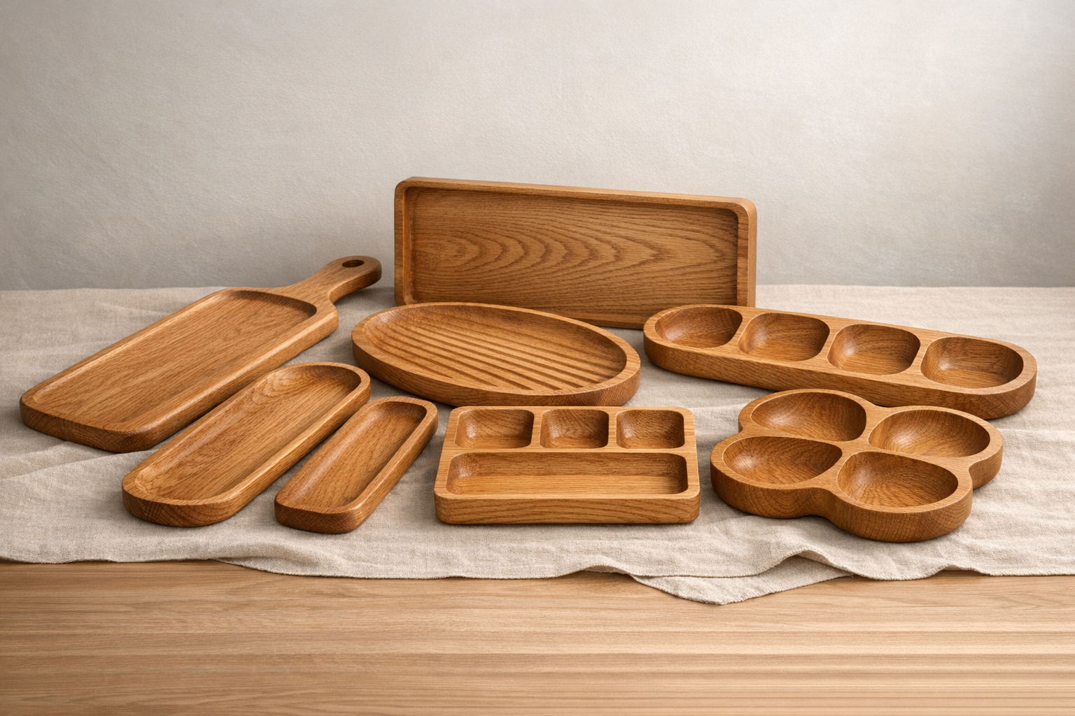 LANAS WOODCRAFT деревянная посуда и подносы